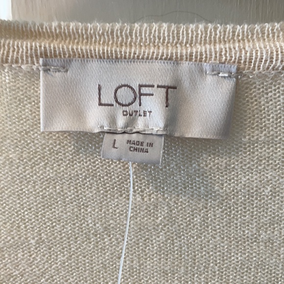 Loft Bolero Sweater Sz L - Picture 2 of 5